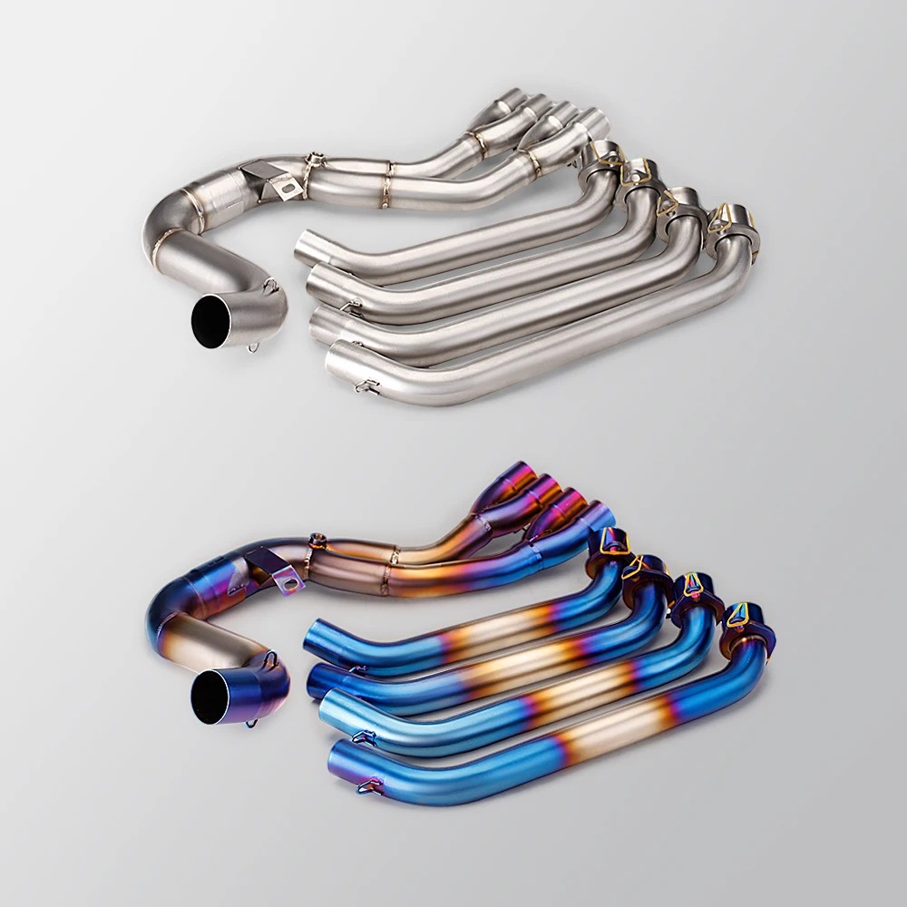 CBR650F CB650R Elbow Motorcycle Exhaust Muffler System Front Link Pipe Slip-On 51MM Muffler New Condition